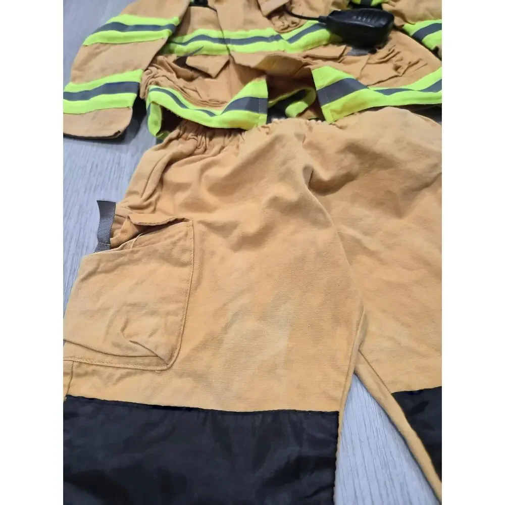 Vintage Fire Fighter Outfit Size 3/4